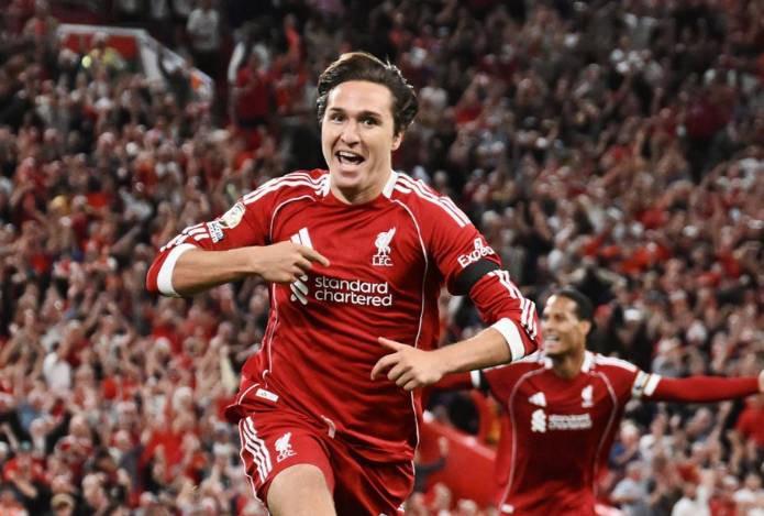 网页版登录入口-邮报:利物浦只有在收到合适转会费后才会让小基耶萨离队