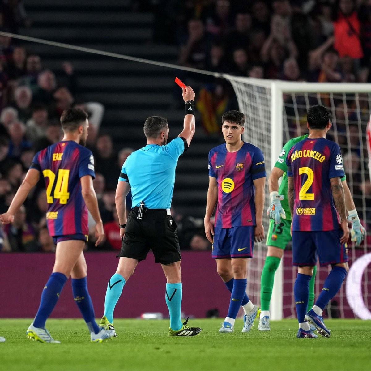 kaiyun 官网-欧冠近10个赛季巴萨吃到12张红牌,同期所有球队最多